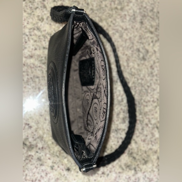 Brighton Ferrara Rhya Shoulder Bag Black NWOT’s - Picture 10 of 13